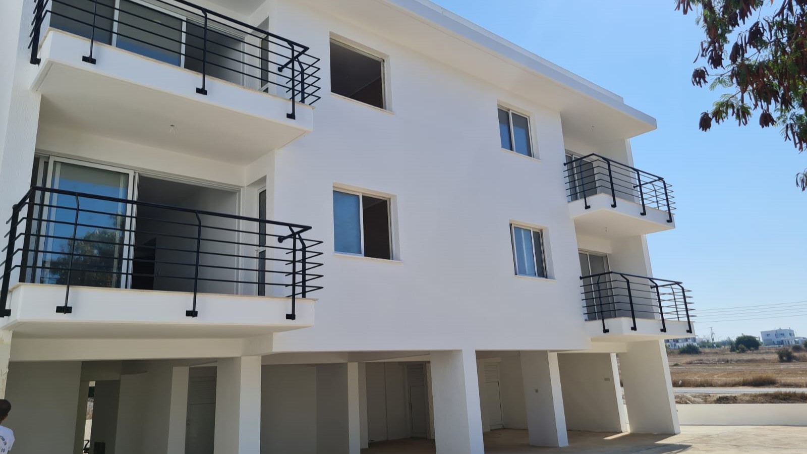 Alternate View of the Back of CBA Residences, Mesa Chorio, Cyprus