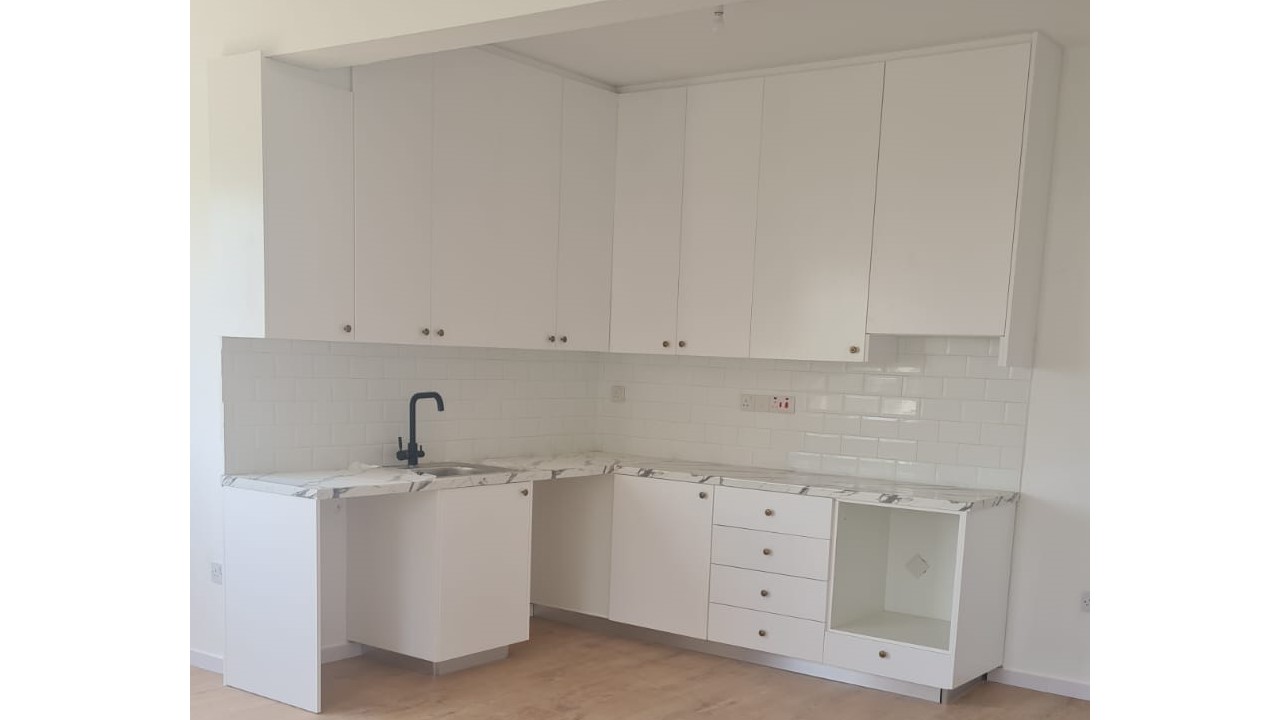 Modern Kitchen in CBA Valley Apartment Building, Mesa Chorio, Cyprus